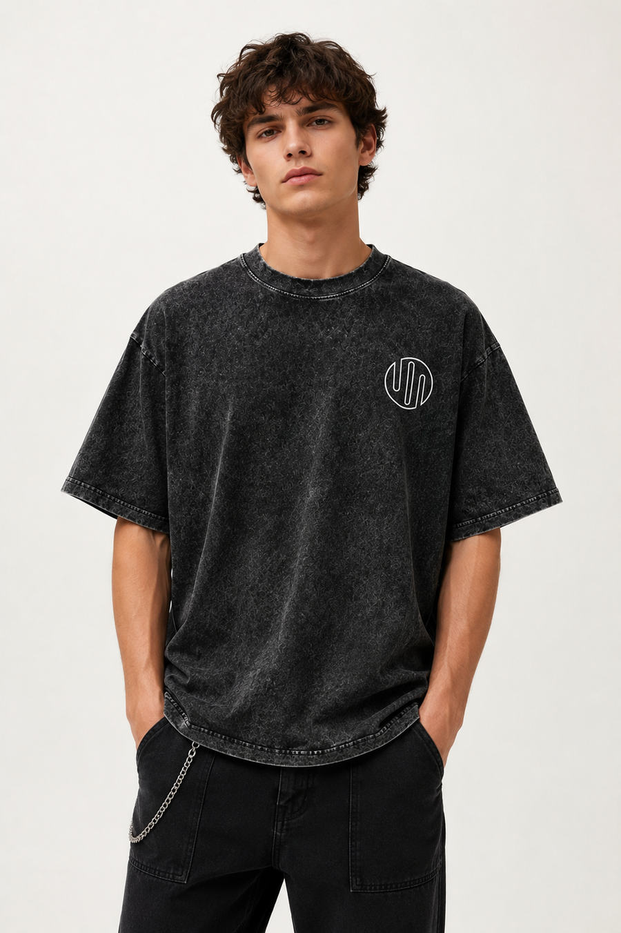Siyah Yıkamalı Viltrumite Empire Thragg Vintage Wash Unisex T-Shirt